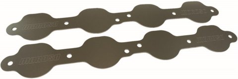 Moroso Chevy LS Exhaust Block Off Storage Plate - Pair
