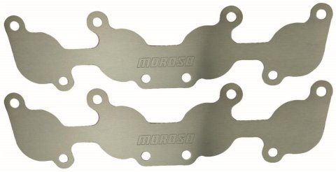 Moroso Ford 5.0 Coyote Exhaust Block Off Storage Plate - Pair