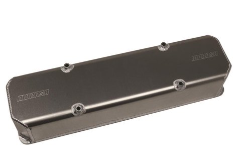 Moroso SBC MBE 10 & 13 Degree Fabricated Aluminum w/Billet Rail Valve Cover