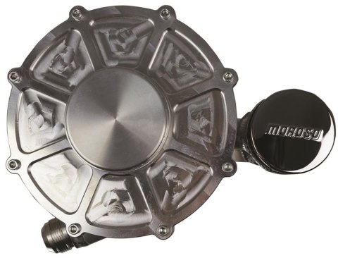 Moroso 15in Tall 7in Dia 6qt Dry Sump Tank w/Breather Tank