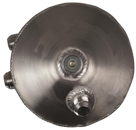 Moroso 13in Tall 7in Dia 5qt Dry Sump Tank