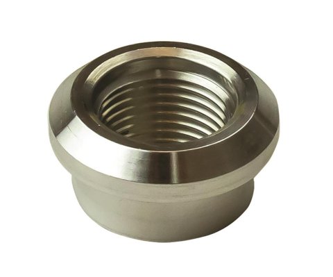Moroso -8AN ORB Female Weld-On Bung - Aluminum - Single
