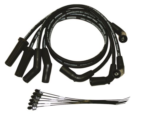 Moroso 2017+ Harley-Davidson Milwaukee 8 Spiral Core Wire Set - Black