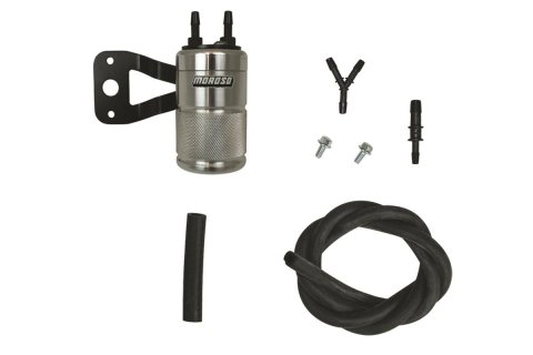 Moroso Harley-Davidson Twin Cam (w/SS Teardrop Air Cleaner) Air Oil Separator - Polished