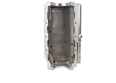 Moroso Brodix 5.00in Bore Space BBC 2 Piece -16AN External Wet Sump Aluminum Oil Pan