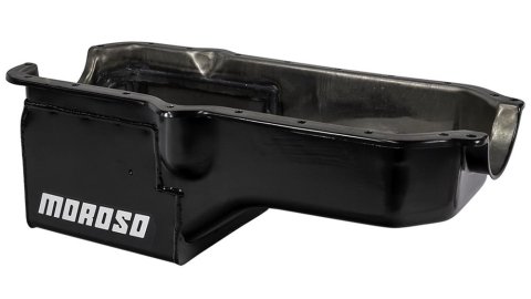 Moroso AMC/Jeep V8 CJ/SJ/C104 Deep Sump Steel Oil Pan
