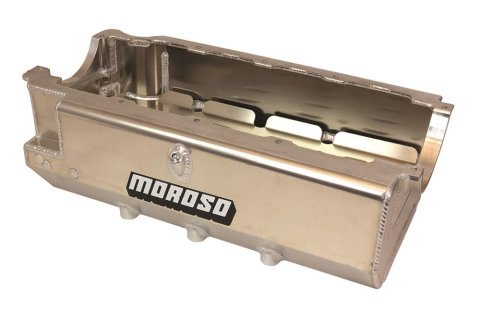 Moroso BBC Marine 7.75in Deep Box Aluminum Oil Pan