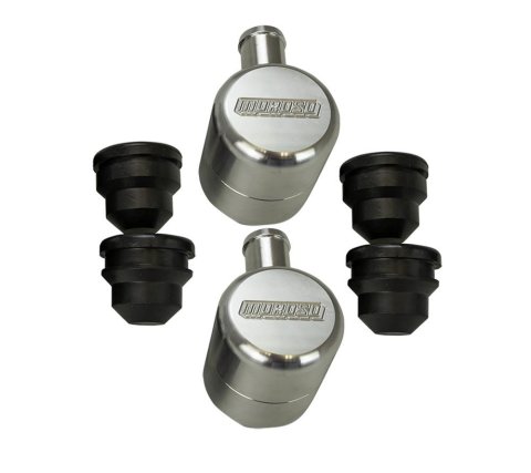Moroso 1.22in Hole 5/8in Hose Billet Valve Cover Breather