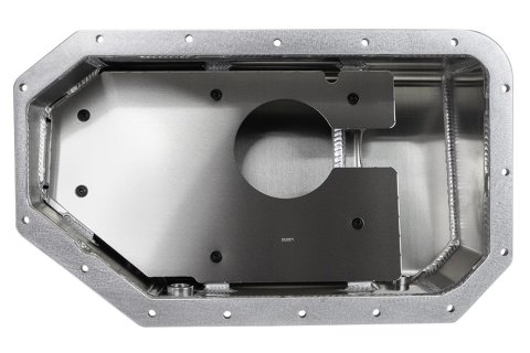 Moroso Honda/Acura K20/K24 Swap Road Race Baffled Wet Sump 6.5 Qt 6.25in Deep Aluminum Oil Pan