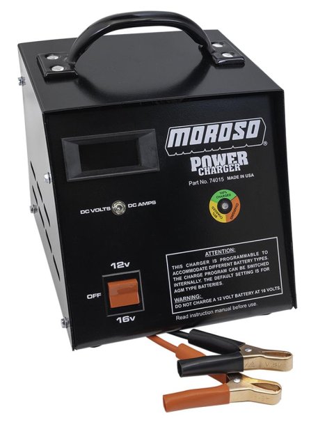 Moroso 12V/16V 25 AMP Battery Charger