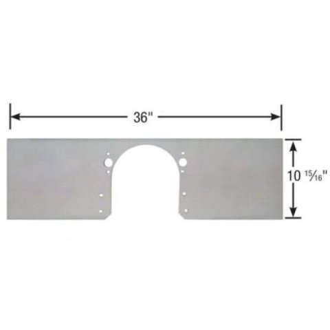 Moroso Chevrolet Big Block 1-Piece Front Motor Plate
