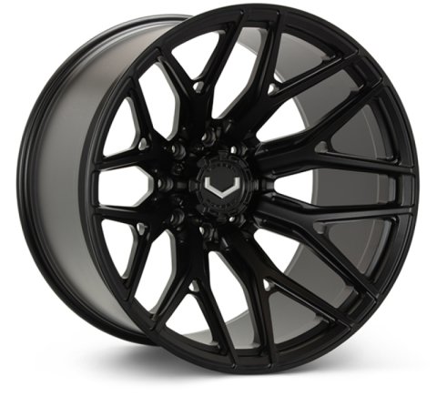 Vossen VFX-03 24x10 - 8x170 - ET+15 - Deep - 125.1 - Satin Black Wheel