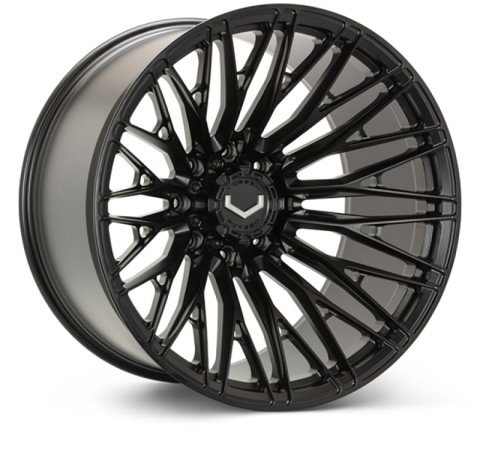 Vossen VFX-04 24x10 - 8x165.1 - ET+15 - Deep - 125.1 - Satin Black Wheel