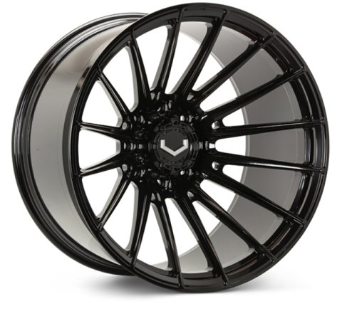 Vossen VFX-01 24x10 - 6x135 - ET25 - Deep - 87.1 - Gloss Black Wheel