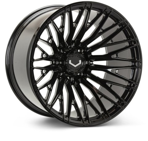 Vossen VFX-04 24x10 - 6x135 - ET35 - Deep - 87.1 - Gloss Black Wheel