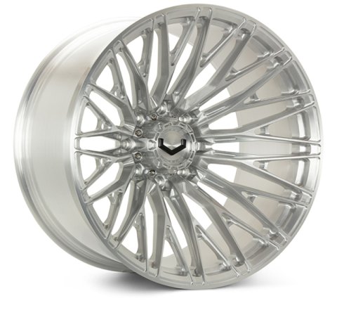 Vossen VFX-04 22x9.5 - 6x139.7 - ET20 - Deep - 78.1 - Brushed Gloss Clear Wheel