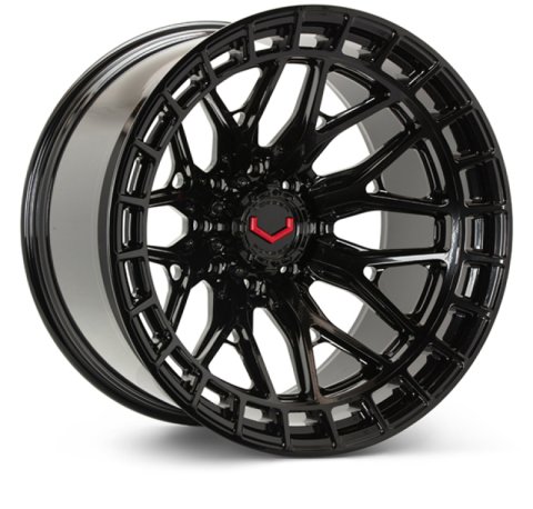 Vossen LCX-02 24x10 - 6x139.7 - ET35 - Deep - 78.1 - Gloss Black Wheel
