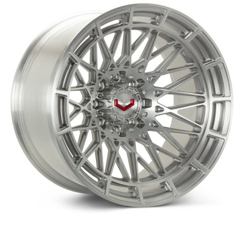 Vossen LCX-03 20x10 - 6x139.7 - ET18 - Super Deep - 78.1 - Brushed Gloss Clear Wheel