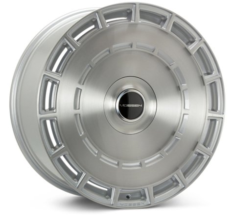Vossen HF-9 24x10 - 5x112 - ET5 - Deep - 66.5 - Silver Brushed Wheel