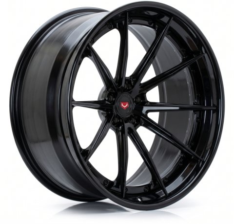 Vossen Forged VPS-1 - Exposed Lugs - 22x10 - 5x120 - ET28 - 64.1 - Gloss Black Wheel