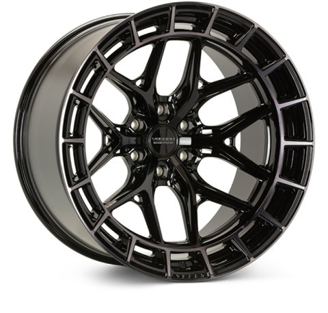 Vossen HFX-1 17x8.5in / 6x139.7 BP / ET35 / 106.1 CB - Tinted Gloss Black Wheel