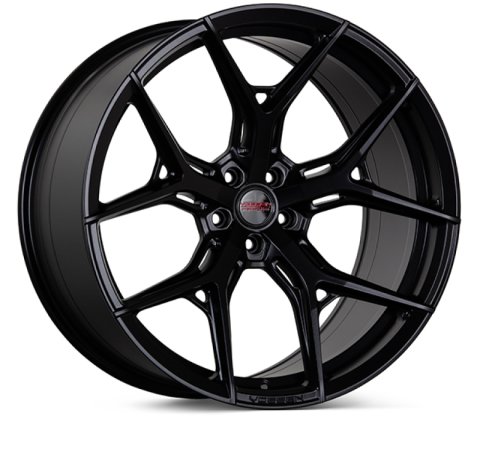 Vossen HF5 - 22X10.5 - 5X112 - ET8 - Super Deep - 66.5 - SB - Satin Black