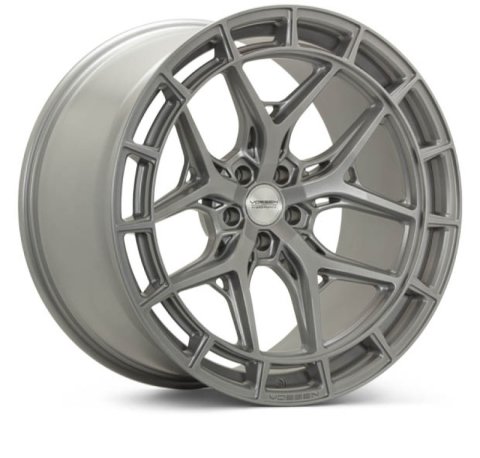 Vossen HFX-1 - 20X10.5 / 5X120 / ET31 / DEEP / 72.56 - Satin Silver Wheel