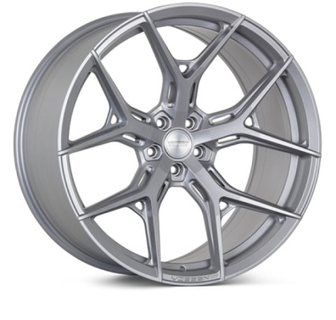 Vossen HF5 - 22X10.5 - 5X112 - ET0 - SUPER DEEP - 66.5 - SSV - SATIN SILVER