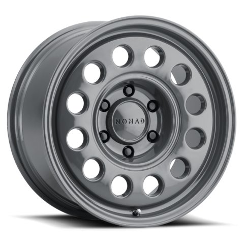 Nomad N501UG Convoy 15x7in / 6x139.7 BP / -10mm Offset / 107.95mm Bore - Gloss Grey Wheel