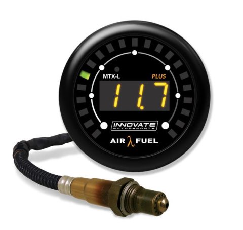 Innovate MTX-L PLUS Digital Air/Fuel Ratio Gauge Kit 8ft w/O2 Sensor