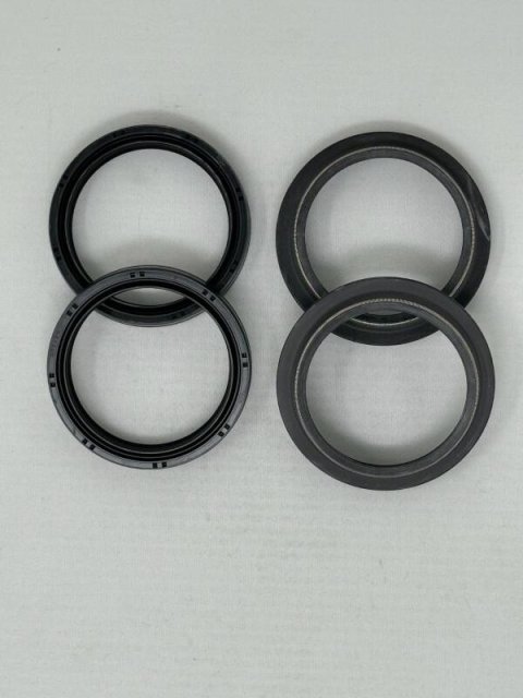 KYB Front Fork Oil and Dust Seal Set 49 mm. Showa Forks