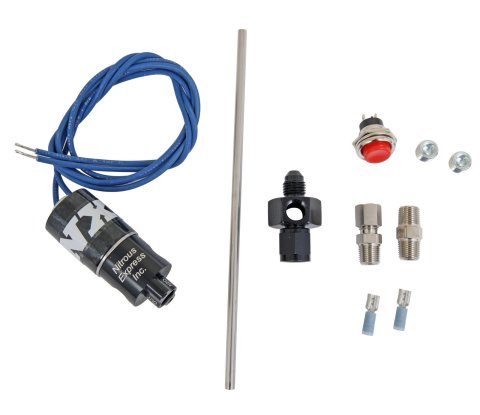 Nitrous Express Nitrous Purge Valve (4AN Manifold Push Button and Vent Tube)
