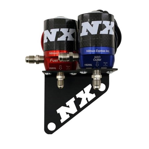 Nitrous Express Line Kit for 15770 Solenoid Bracket w/3 Bolt Plate