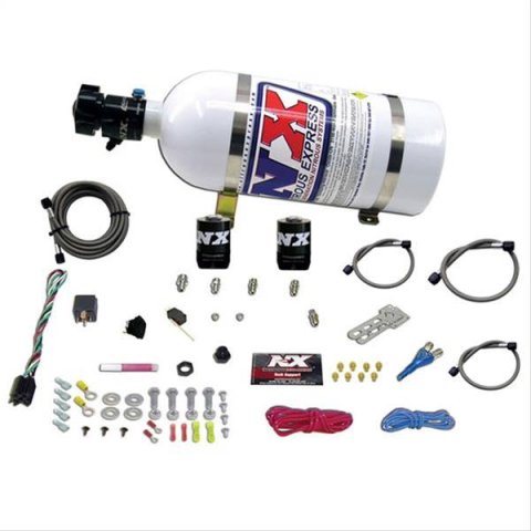 Nitrous Express Ford EFI Race Single Nozzle Nitrous Kit (100-250HP) w/10lb Bottle