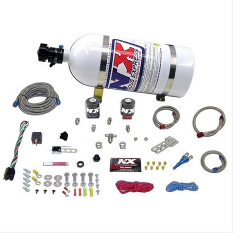 Nitrous Express E85 Universal Nitrous Kit for EFI (Single Nozzle Application) w/10lb Bottle