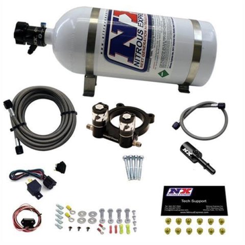 Nitrous Express Ford 2.3L Ecoboost Nitrous Plate Kit w/10lb Bottle