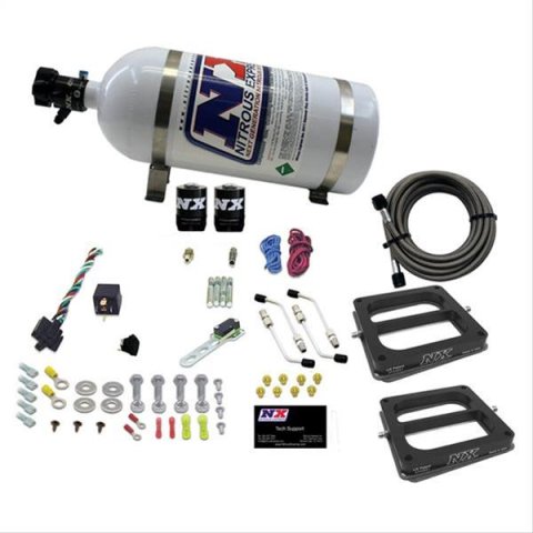 Nitrous Express Dual/Dominator/Alcohol Nitrous Kit (50-300HP) w/10lb Bottle