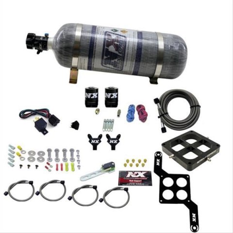 Nitrous Express Dominator Billet Crossbar Stage 6 Nitrous Kit (50-300HP) w/Composite Bottle