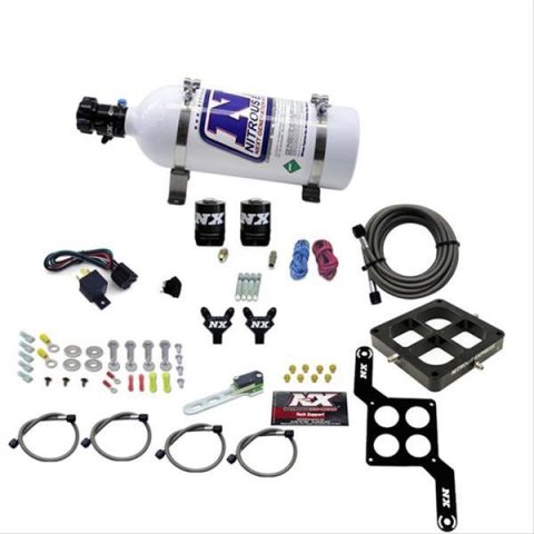 Nitrous Express Dominator Billet Crossbar Pro-Power Nitrous Kit (100-500HP) w/5lb Bottle