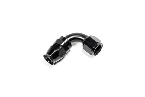 Radium Engineering 10AN Hose End 90 Degree PTFE - BLACK
