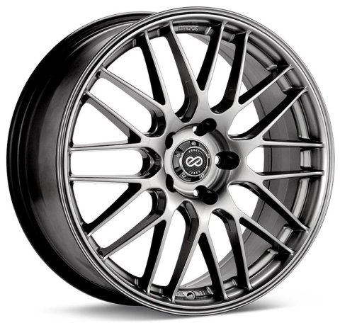 Enkei EKM3 442 18x8 5x114.3 40mm offset Hyper Silver Wheel