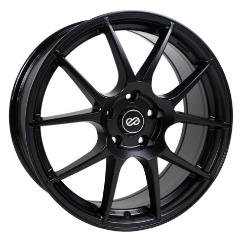 Enkei YS5 16x7 5x114.3 38mm Offset 72.6mm Bore Black Wheel