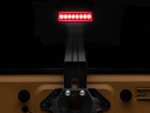 Raxiom 07-18 Jeep Wrangler JK Axial Series Hyper Flash LED Third Brake Light- Red