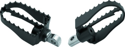 Burly Brand MX Pegs Rider - Black