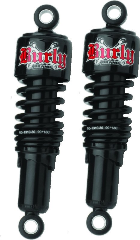 Burly Brand Slammer Shocks 10.5in - Black
