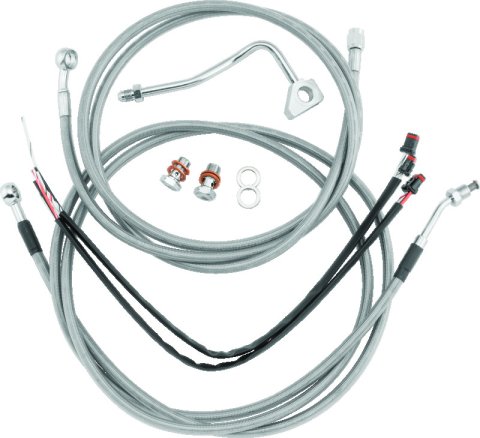 Burly Brand Control Kit 15in ABS - Stainless Steel