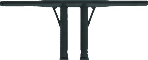 Burly Brand Folsom Bar 10in - Matte Black