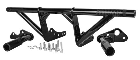 Burly Brand 18-Up M8 Softail Brawler Kit Front and Rear - Black