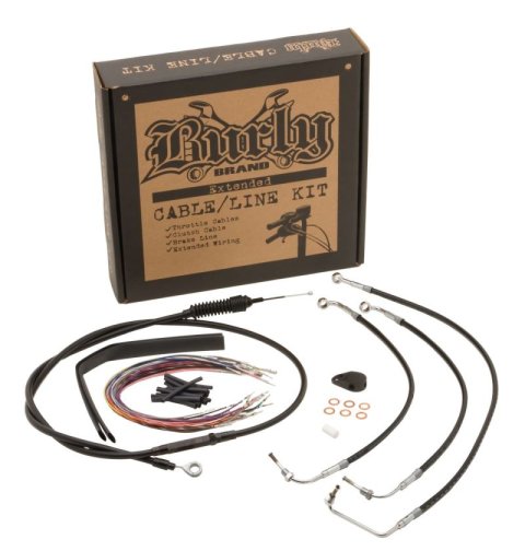 Burly Brand Black Control Kt 16in Gorilla Bar