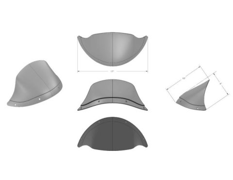 Burly Brand Touring Sport Fairing Standard